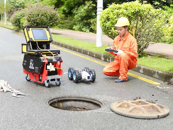 潘集管道机器人检测