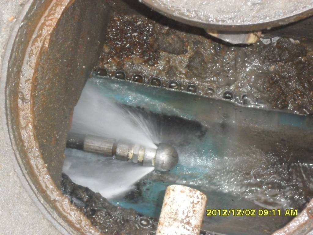 潘集污水管道高压清洗