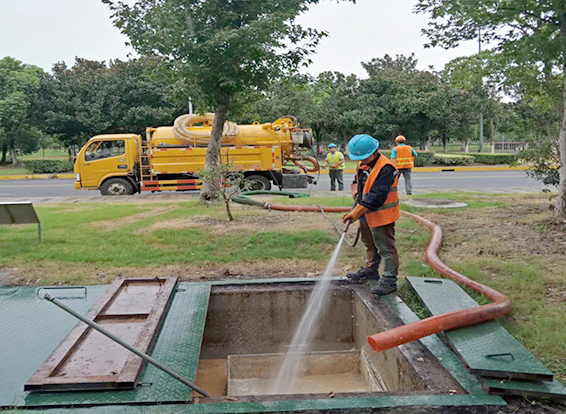 潘集化油池清理