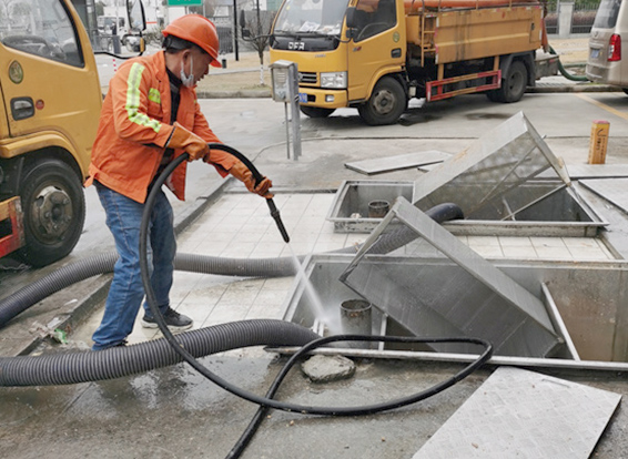 潘集隔油池清理