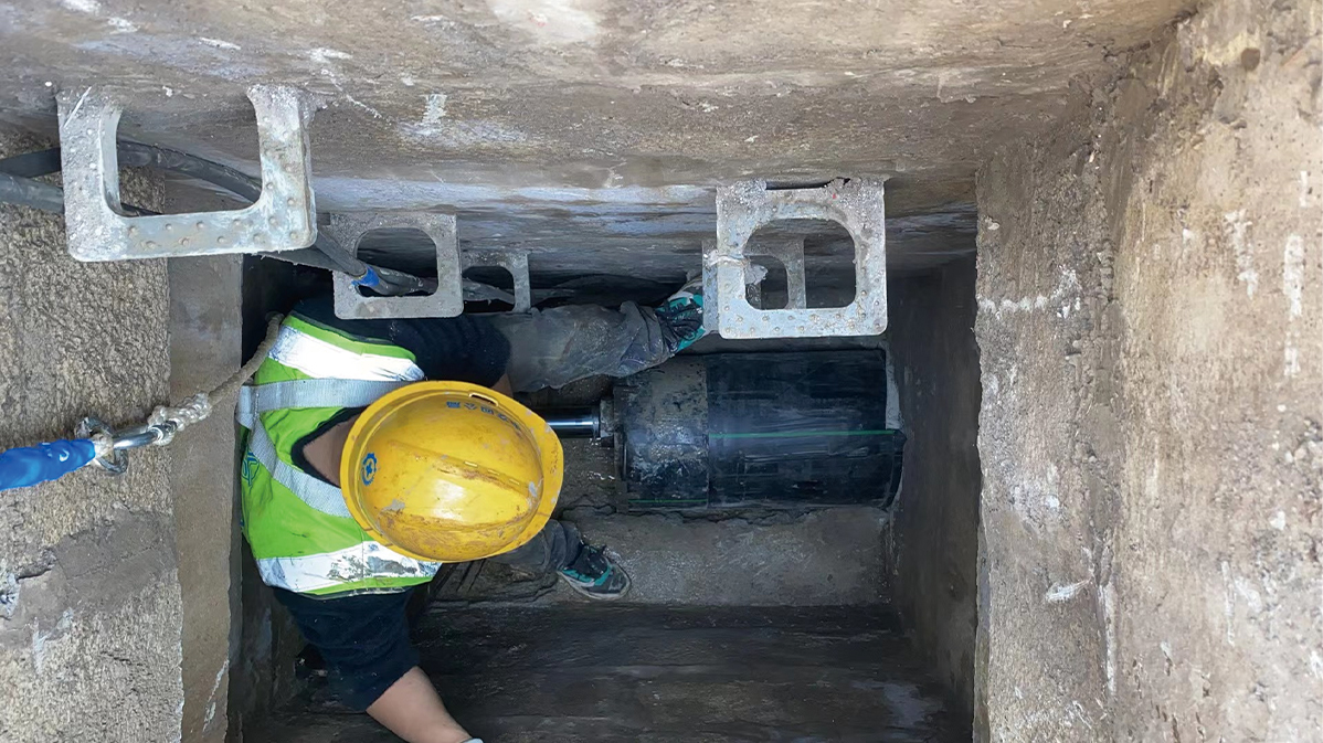 潘集HDPE短管内衬法